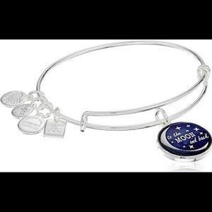Alex and Ani Stellar Love Silver Bracelet- NWT